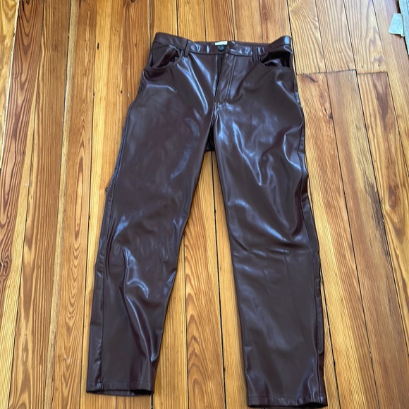 Abercrombie & Fitch Pants & Jumpsuits Abercrombie Leather Pants